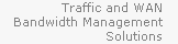 Traffic and WAN Bandwidth Management Solutions